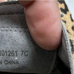 Cole Haan  Zerogrand Leopard Print Calf Hair Wingtip Oxford Sneakers Brown Size 7 Photo 10