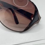 Oscar de la Renta  Oversized Brown Tortoise Shell Sunglasses OS Photo 3