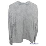 L.L.Bean  womans button down ribbed knitted sweater. Size M Photo 1