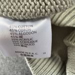 Brandy Melville Light Green Oversized Knit Sweater V Neck One Size Photo 4