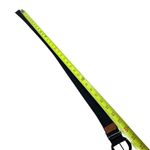 Liz Claiborne Vintage 80’s Black Canvas Metal Buckle Belt Photo 4