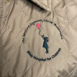 Peter Millar Quilted Vest Brown Rainbow Plaid lining Womens Size Medium Photo 1