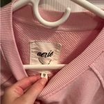 Aerie Pink Oversized Sweatshirt Photo 2