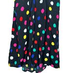 RIXO Target Colorful Polka Dot Black Mini Dress Size XS Photo 4