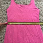 ZARA Pink Knit Jersey Midi Scoop Neck Dress Barbiecore Large bubblegum hotpink Photo 6