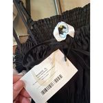 Sleeper Arle Ruffled Linen Midi Dress Black & White Womens Size XL Photo 10