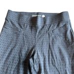 Betabrand  Pull-On Blue Print Ankle Pants Casual Office Everyday Medium Petite Photo 1