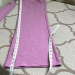 Members Mark Luxe Pant Lavender high waisted wide leg Pants, size medium Purple Photo 11