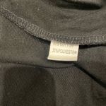 Boutique Cotton Short Sleeve Striped and Leopard Shirt Black Size L Photo 3