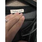 Indigo Soul gray velvet shirt dress size Medium Long sleeve Silver Tunic Photo 1