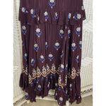 WARM Maxi Dress Plum Purple Size 1 (M) Fall Long Size M Photo 10