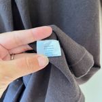 Tyler Boe Sz M Brown Cotton Cashmere Blend Midi Dress Stretch Cowl Neck Size M Photo 9