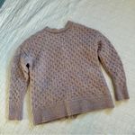 ALC Frank A.L.C. Honeycomb Cable-Knit Wool Cardigan Sweater Small Photo 6