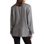 Treasure & Bond Herringbone Oversized Blazer Grey Charcoal NWT XS Photo 1