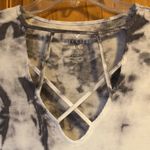 American Eagle AE Criss Cross Tie Dye Shirt Small Photo 1