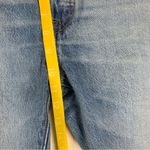 Levi's 501 women's 29 straight leg crop jeans distressed button fly premium leath Photo 10