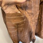 Roolee  Linen Wylie Stripe Belted Romper Photo 7