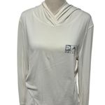 Pelagic Women's White High Performance Hoodie 50 + SPF Great Condition Worn Once Photo 3