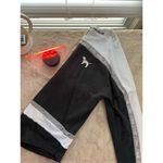 Victoria's Secret PINK Women's Colorblock Long Sleeve Crewneck Top Size L Photo 5