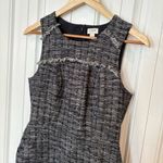 J.Crew  Blue‎ Tweed Dress Size 2 Photo 2