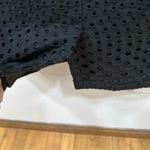 Kay Unger Black Eyelet Sleeveless Sheath Dress Size 6 Photo 6