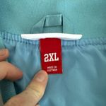 Mitchell & Ness  Full Snap Jacket Satin Size 2XL Blue Photo 3