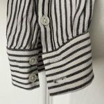 Soft Pinstripe Shirt Dress Photo 8