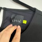 Lysse  Black Crochet Short Sleeve Blouse Womens M Swimsuit Coverup Beachy Top Photo 4