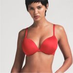 SKIMS NWT  Ultimate Teardrop Push-Up Bra in Cayenne 32B Photo 6