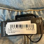 Pretty Little Thing Light Blue Boyfriend Jeans Distressed Thigh Size 4 Photo 9