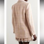 Love Shack Fancy Denzel Checkered Houndstooth Wool Blazer Photo 1