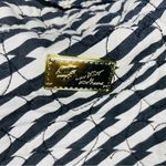 Betsey Johnson Rare  black and white baby diaper bag backpack purse baby bag Photo 2