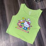 Hello Kitty  Lime Green crop Photo 1