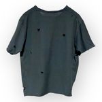 Beetlejuice Graphic Tee Distressed Black Movie Shirt Women’s Size Large Photo 4