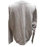All Saints Sweatshirt‎ Gray Cold Shoulder Size Medium Floral Photo 3