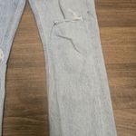AGOLDE  Jeans Womens 25 Riley Distressed Hi Rise Straight Button Fly‎ Cropped Photo 2
