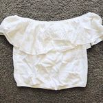 Mossimo Supply Co White Off The Shoulder Top Photo 1