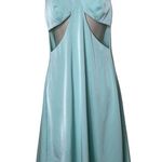 Samantha Sipos Tiffany mint blue Butterfly Slip Dress sz S Photo 1