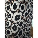 Diane Von Furstenberg  Animal Print Knit Halter Bodycon Midi Sweater Dress Small Photo 5