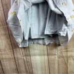 Abound  Soft Gray Dress with Yellow Floral Touches Photo 5