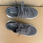 Kizik Shoes Madrid Eco Knit Hands Free Slip On Lace Up Gray Women’s Size 6 Photo 1