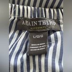 A pea in the pod  Navy Striped Blouse
Maternity Photo 2