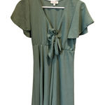 See You Monday  Women’s‎ mint green Casual Dress Size L Photo 0