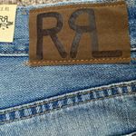 Ralph Lauren Double RL Vintage Straight Leg Distressed Denim Shorts Blue Size 25 Photo 7