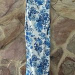 Commense Multi Floral Split Long Dress size M Blue Size M Photo 2