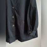 Woman Within  black denim chore coat size 2X - 26/28 Photo 1