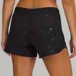 Lululemon Hotty Hot 4” Shorts Poco Logo Foil Black Photo 1