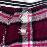 SO pj/lounge plaid bottoms medium with ties Red Photo 1