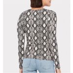 Anthropologie Like New Anthro / Sunday in Brooklyn Ashton Snakeprint Long Sleeve Top Photo 1