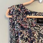 Rails Romper Floral Sleeveless V Neck Romper w/ Pockets & Drawstring Waist M EUC Photo 3